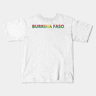 Drapeau Burkina Faso Kids T-Shirt